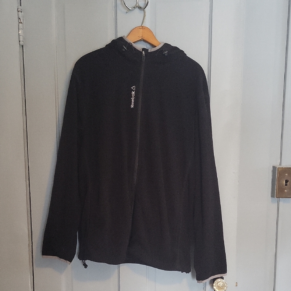 Reebok Black Zip-Up Jacket